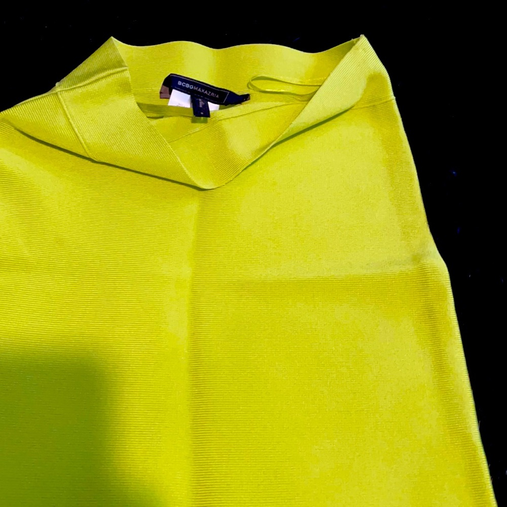BGBG Bandu - Mini Skirt - Small - Neon Green